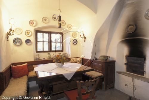AUSTRIA - BURGENLAND - Bernstein - il castello - stanze per gli ospiti