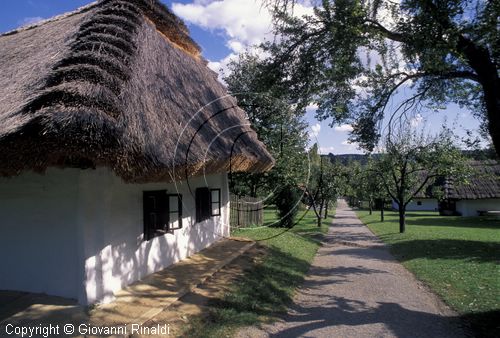 AUSTRIA - BURGENLAND - Bad Tatzmannsdorf - museo all'aperto delle case antiche