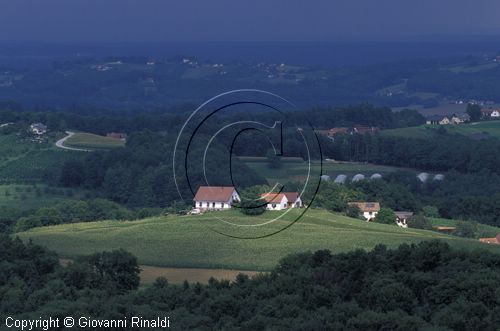 AUSTRIA - BURGENLAND - Riegersburg - la campagna circostante