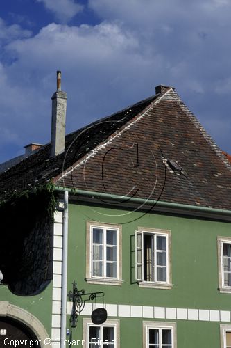 AUSTRIA - BURGENLAND - Rust am Neusiedlersee - particolare delle tipiche case