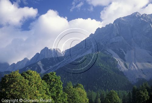 AUSTRIA - SALZKAMMERGUT (GOSAU) - veduta del gruppo del Dachstein