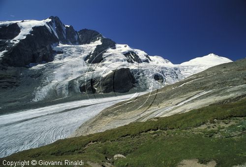 AUSTRIA - Gruppo del Glockner - il ghiacciaio Pasterze - dietro il Grossglockner