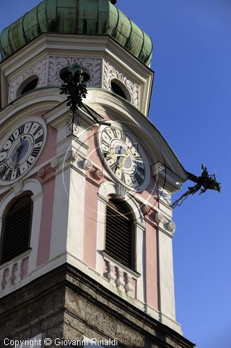 Austria - Innsbruck - Maria Theresien strasse - Spitalskirche