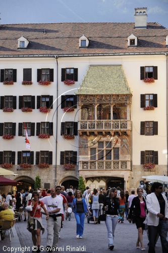 Austria - Innsbruck - Herzog Friedrich strasse - Goldenes Dachl