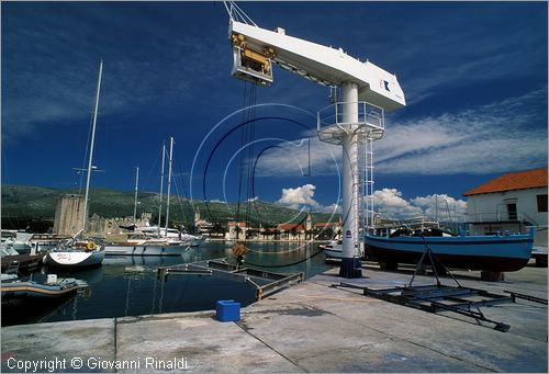 CROATIA - (Croazia) - TROGIR - il porto turistico attrezzato Aci Trogir