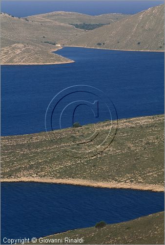 CROATIA - KORNATI (Croazia - Isole Incoronate) - Isola di Zut - vista dal Monte Tvrdomesnjak