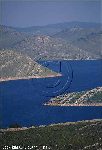 CROATIA - KORNATI (Croazia - Isole Incoronate) - Isola di Zut - vista dal Monte Tvrdomesnjak