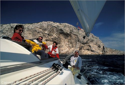 CROATIA - KORNATI (Croazia - Isole Incoronate) - navigazione a vela tra le isole