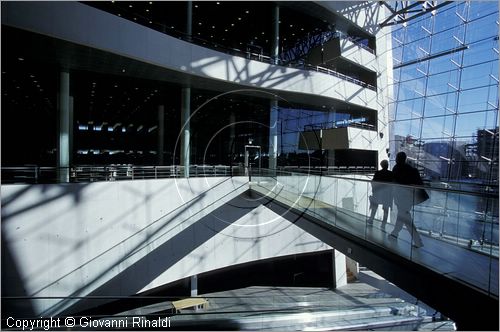 DENMARK - DANIMARCA - COPENHAGEN - The Black Diamond - nuova ala della Royal Library degli architetti Schmidt Hammer e Lassen