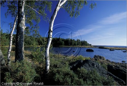 FINLAND - FINLANDIA - RIHTNIEMI (presso Rauma) - paesaggio costiero