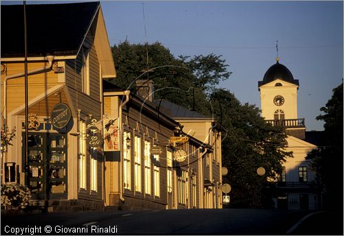 FINLAND - FINLANDIA - KRISTINESTAD - veduta all'alba