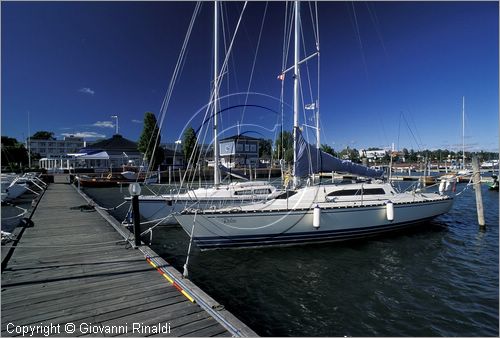 FINLAND - FINLANDIA - ISOLE ALAND - Mariehamn - il porto turistico orientale