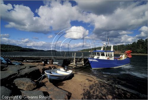 FINLAND - FINLANDIA - ISOLE ALAND - scorcio tra Geta e Dano