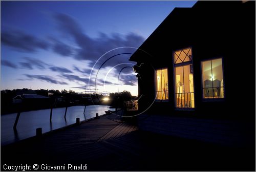 FINLAND - FINLANDIA - ISOLE ALAND - Kokar - Karlby - Hotel con approdo Brundhall