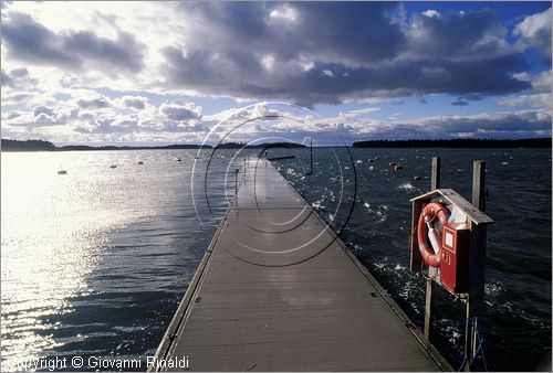 FINLAND - FINLANDIA - ISOLE ALAND - Foglo - Degerby - ristorante ed approdo Seagram