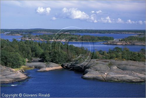 FINLAND - FINLANDIA - ISOLE ALAND - veduta panoramica dell'arcipelago