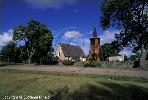 FINLAND - FINLANDIA - ISOLE ALAND - Geta - la chiesa