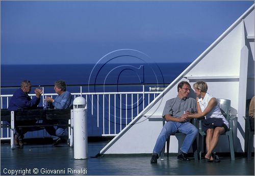 FINLAND - FINLANDIA - ISOLE ALAND - sulla nave della Silja Line