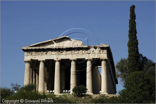 GREECE - ATENE - ATHENS - Agor - Athenian Agora - Thesion Efaistiion - Tempio di Hephaistos (dedicato al dio vulcano Efesto) (460-415 a.C.)