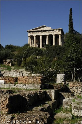 GREECE - ATENE - ATHENS - Agor - Athenian Agora - Thesion Efaistiion - Tempio di Hephaistos (dedicato al dio vulcano Efesto) (460-415 a.C.)