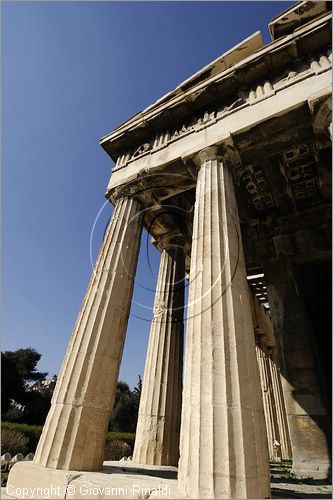 GREECE - ATENE - ATHENS - Agor - Athenian Agora - Thesion Efaistiion - Tempio di Hephaistos (dedicato al dio vulcano Efesto) (460-415 a.C.)