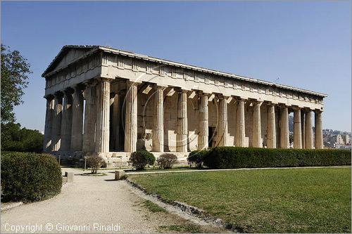 GREECE - ATENE - ATHENS - Agor - Athenian Agora - Thesion Efaistiion - Tempio di Hephaistos (dedicato al dio vulcano Efesto) (460-415 a.C.)