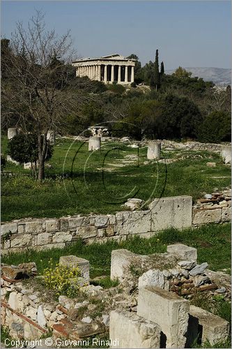 GREECE - ATENE - ATHENS - Agor - Athenian Agora - Tempio di Hephaistos (460-415 a.C.)