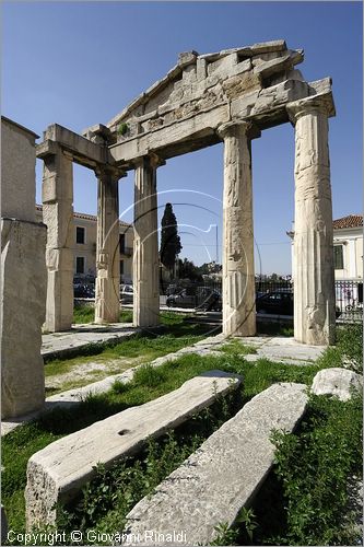 GREECE - ATENE - ATHENS - Agorà Romana - the Roman Agora - la Porta di Athena Archegetis