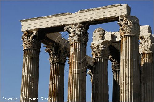 GREECE - ATENE - ATHENS - Olympieion - Tempio di Giove (Zeus Temple) in stile corinzio