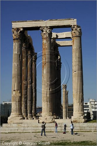 GREECE - ATENE - ATHENS - Olympieion - Tempio di Giove (Zeus Temple) in stile corinzio