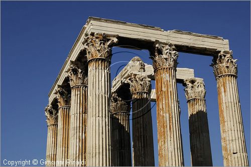 GREECE - ATENE - ATHENS - Olympieion - Tempio di Giove (Zeus Temple) in stile corinzio