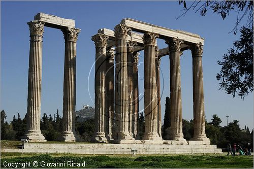 GREECE - ATENE - ATHENS - Olympieion - Tempio di Giove (Zeus Temple) in stile corinzio