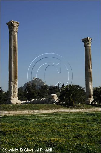 GREECE - ATENE - ATHENS - Olympieion - Tempio di Giove (Zeus Temple) in stile corinzio