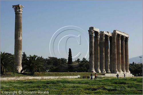 GREECE - ATENE - ATHENS - Olympieion - Tempio di Giove (Zeus Temple) in stile corinzio