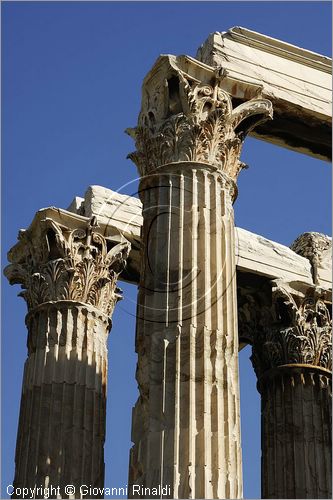 GREECE - ATENE - ATHENS - Olympieion - Tempio di Giove (Zeus Temple) in stile corinzio