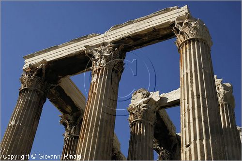 GREECE - ATENE - ATHENS - Olympieion - Tempio di Giove (Zeus Temple) in stile corinzio