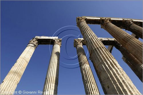 GREECE - ATENE - ATHENS - Olympieion - Tempio di Giove (Zeus Temple) in stile corinzio