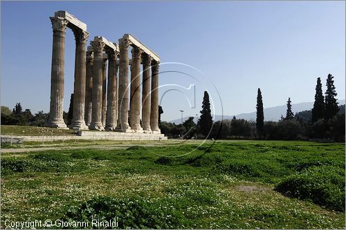 GREECE - ATENE - ATHENS - Olympieion - Tempio di Giove (Zeus Temple) in stile corinzio