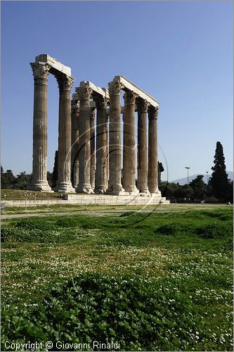 GREECE - ATENE - ATHENS - Olympieion - Tempio di Giove (Zeus Temple) in stile corinzio