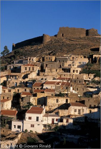 GREECE - CHIOS ISLAND (GRECIA - ISOLA DI CHIOS) - Volissos - veduta del borgo