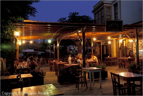 GREECE - CHIOS ISLAND (GRECIA - ISOLA DI CHIOS) - Volissos -il ristorante Anemh