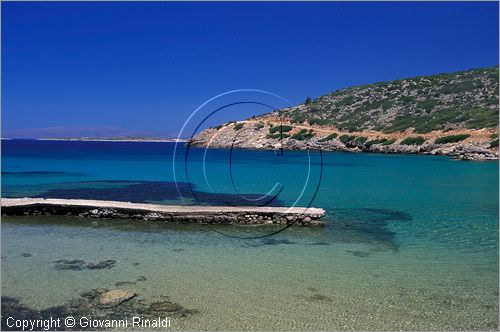 GREECE - CHIOS ISLAND (GRECIA - ISOLA DI CHIOS) - la costa occidentale presso Ag. Irini