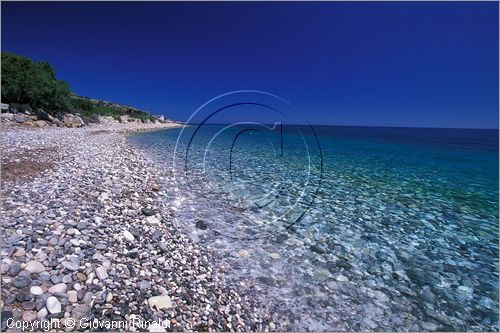 GREECE - CHIOS ISLAND (GRECIA - ISOLA DI CHIOS) - Giosonas - la spiaggia di ciottoli