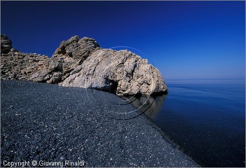 GREECE - CHIOS ISLAND (GRECIA - ISOLA DI CHIOS) - Emporio - costa sud orientale - spiaggia di Mavra Volia