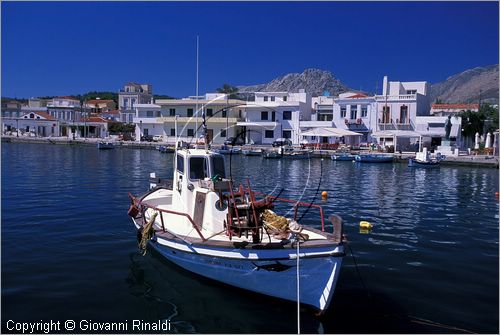 GREECE - CHIOS ISLAND (GRECIA - ISOLA DI CHIOS) - Marmaro - il porto