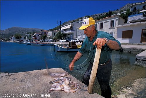 GREECE - CHIOS ISLAND (GRECIA - ISOLA DI CHIOS) - Langada - il porto