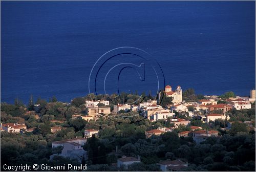 GREECE - CHIOS ISLAND (GRECIA - ISOLA DI CHIOS) - veduta della costa orientale - tra Vrondados e Chios