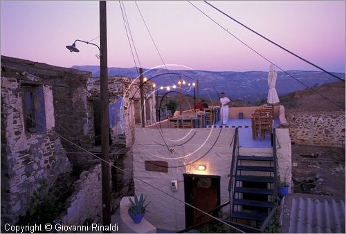 GREECE - CHIOS ISLAND (GRECIA - ISOLA DI CHIOS) - Volissos - bar ristorante Nikos