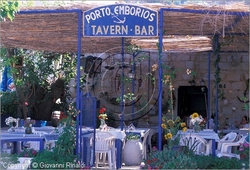 GREECE - CHIOS ISLAND (GRECIA - ISOLA DI CHIOS) - Emporio sulla costa sud orientale - tipico ristorante sul mare