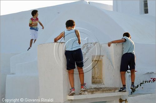 GRECIA - GREECE - Isole Cicladi - Amorgos - Hora